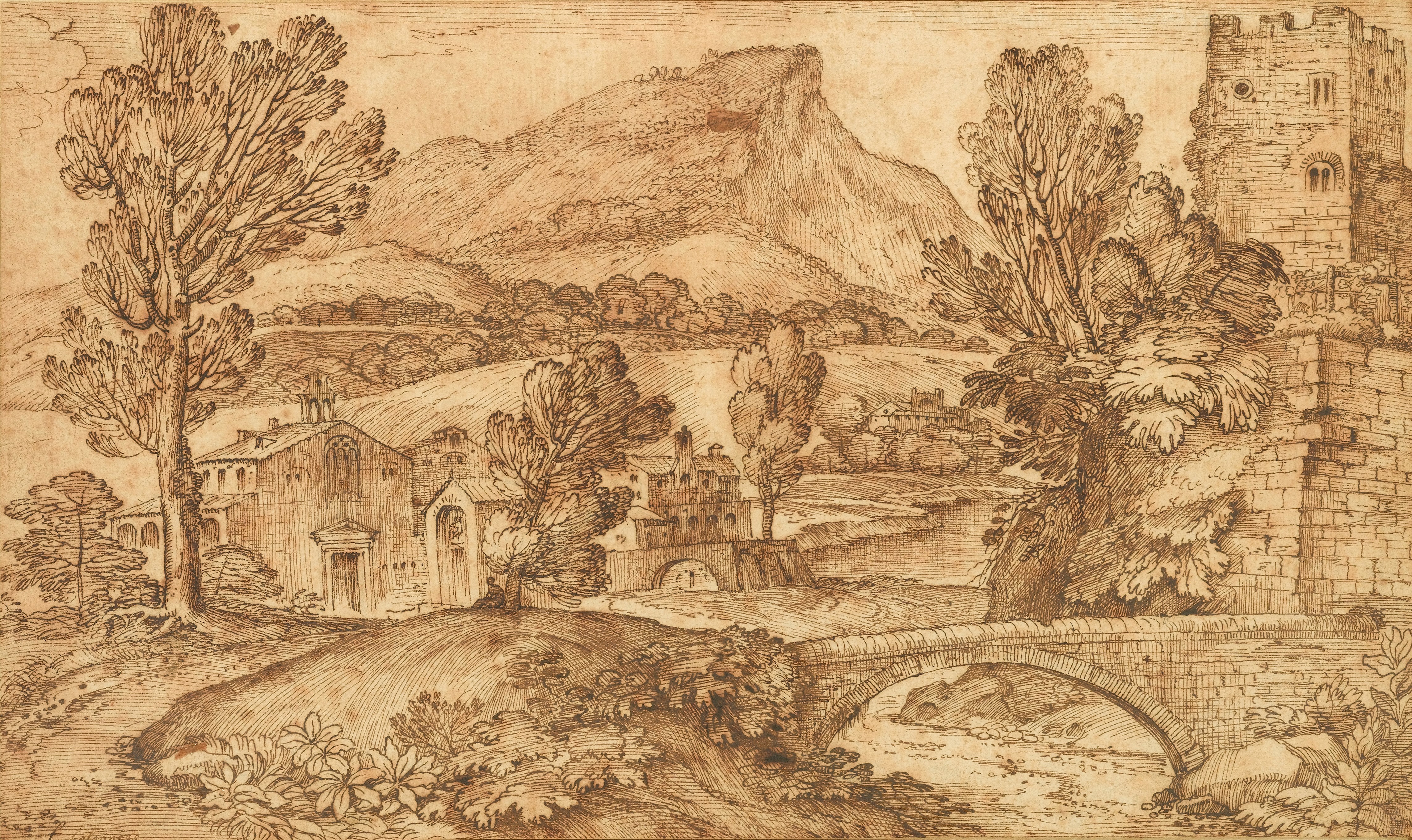 Landscape near Viterbo